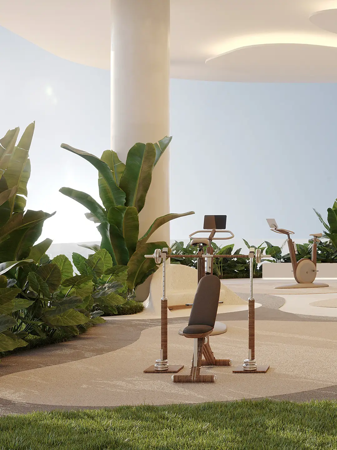 Outdoor Fitness Stations